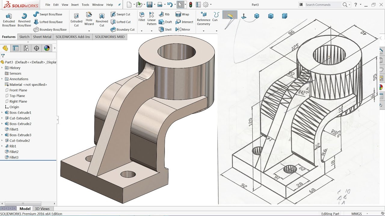 solidworks surface modeling tutorial pdf